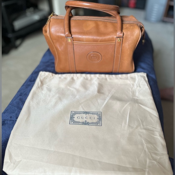 Gucci Leather Boston Bag - Picture 10 of 11